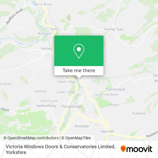 Victoria Windows Doors & Conservatories Limited map