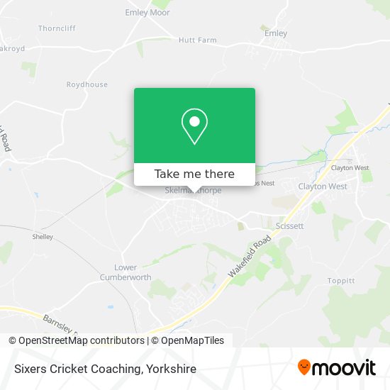 Sixers Cricket Coaching map