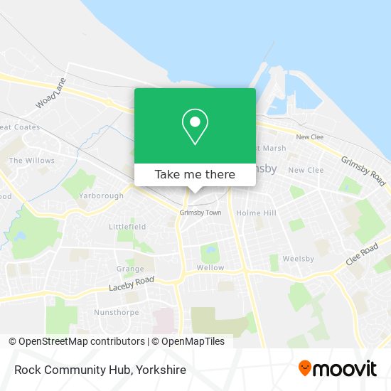 Rock Community Hub map