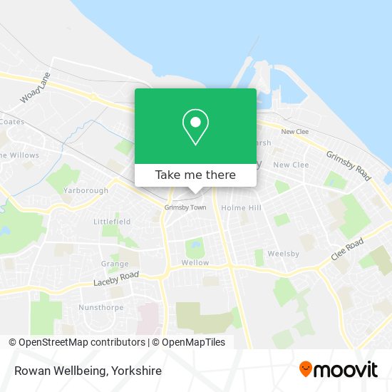 Rowan Wellbeing map