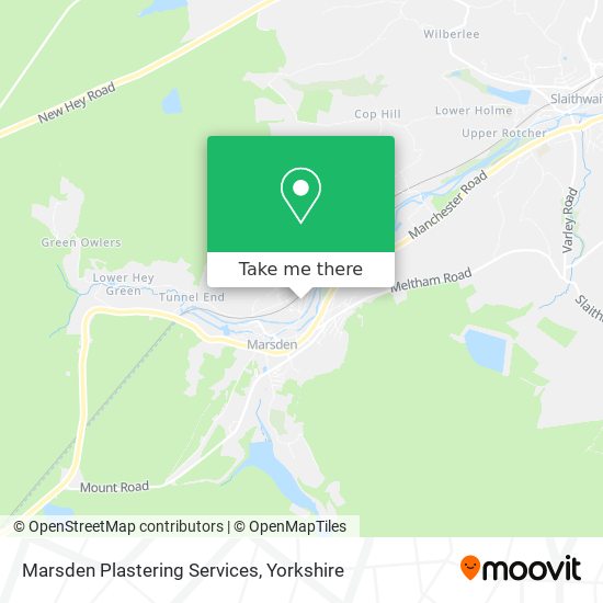 Marsden Plastering Services map