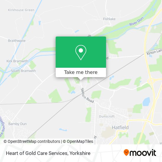 Heart of Gold Care Services map
