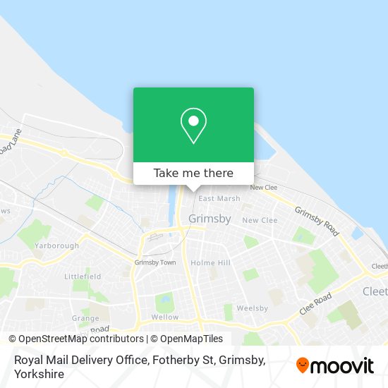 Royal Mail Delivery Office, Fotherby St, Grimsby map