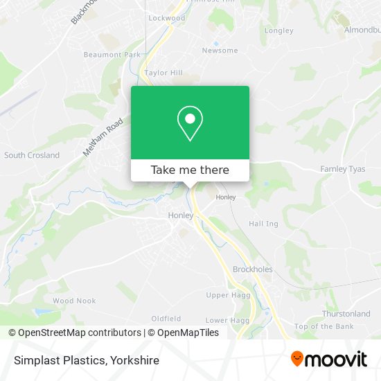 Simplast Plastics map