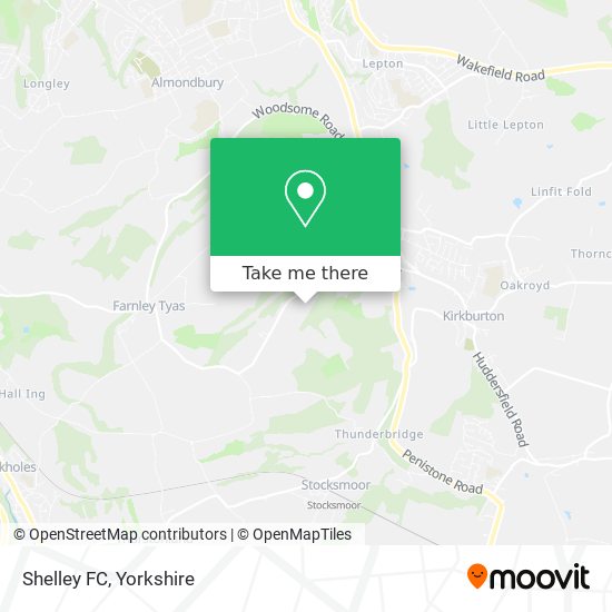 Shelley FC map