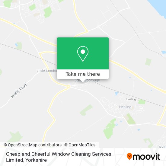 Cheap and Cheerful Window Cleaning Services Limited map