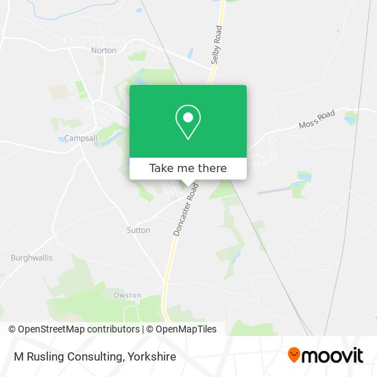 M Rusling Consulting map