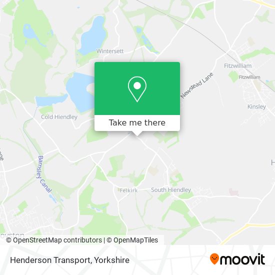 Henderson Transport map