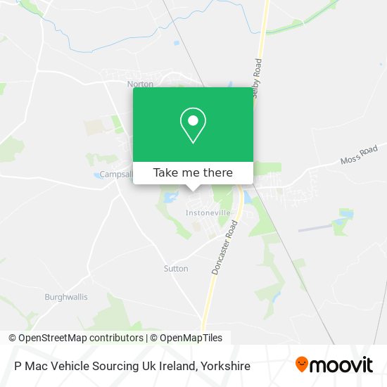 P Mac Vehicle Sourcing Uk Ireland map