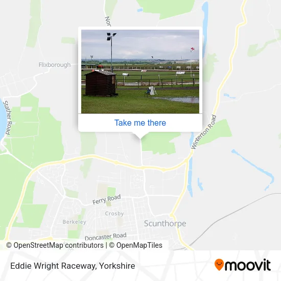 Eddie Wright Raceway map