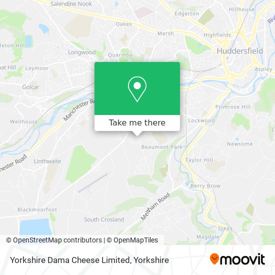 Yorkshire Dama Cheese Limited map