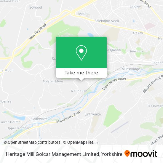 Heritage Mill Golcar Management Limited map