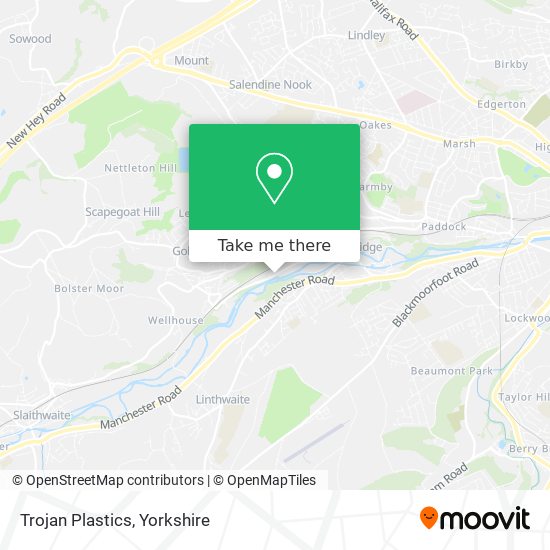 Trojan Plastics map