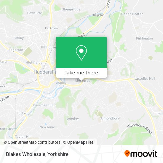 Blakes Wholesale map