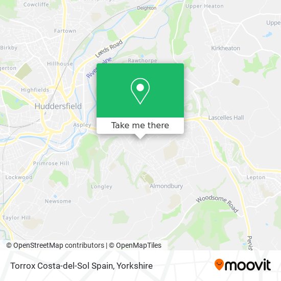 Torrox Costa-del-Sol Spain map