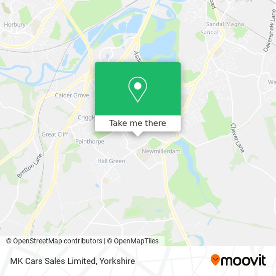 MK Cars Sales Limited map