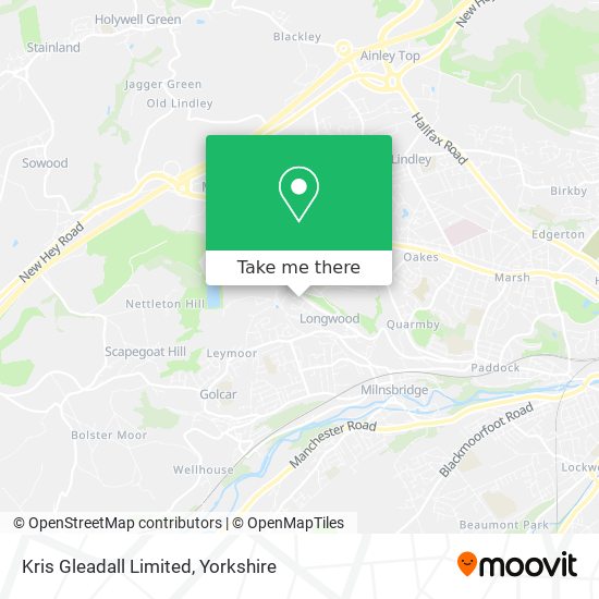 Kris Gleadall Limited map