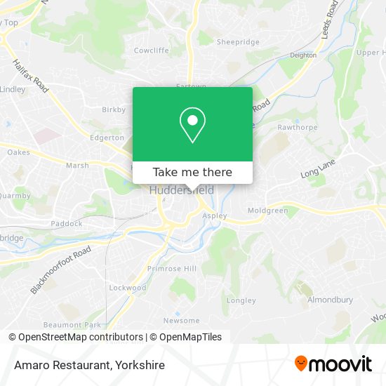 Amaro Restaurant map