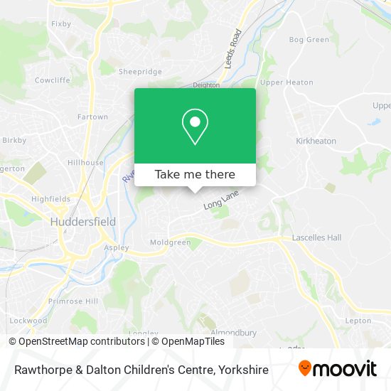 Rawthorpe & Dalton Children's Centre map