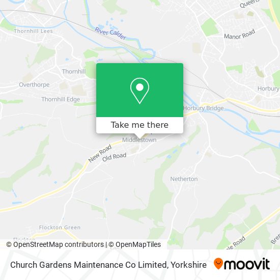 Church Gardens Maintenance Co Limited map