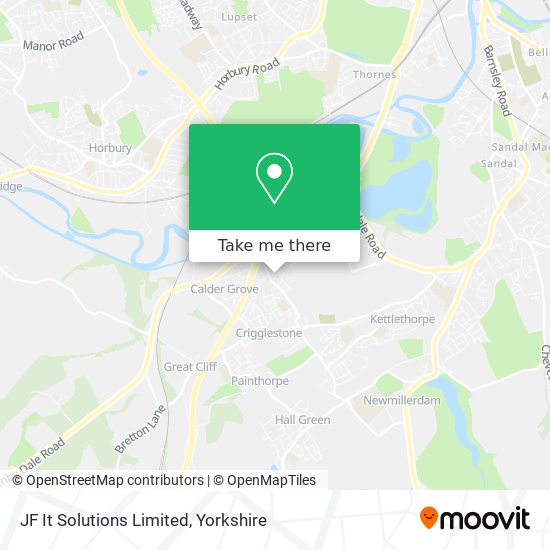 JF It Solutions Limited map