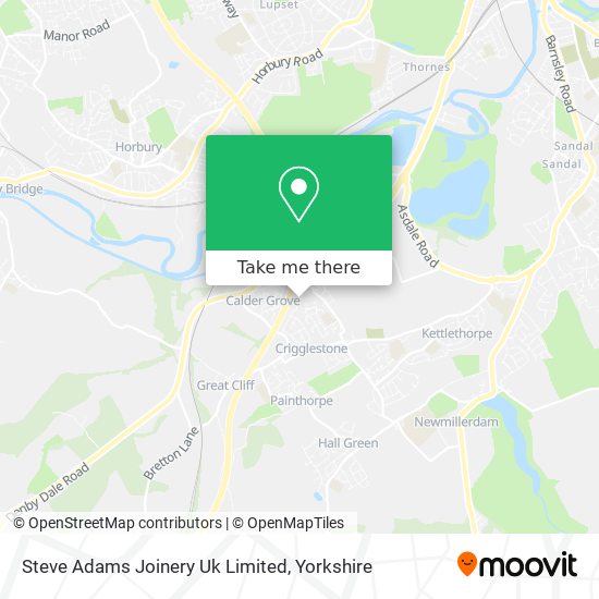 Steve Adams Joinery Uk Limited map