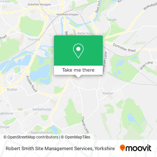 Robert Smith Site Management Services map