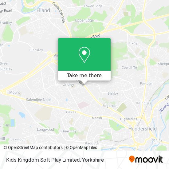 Kids Kingdom Soft Play Limited map