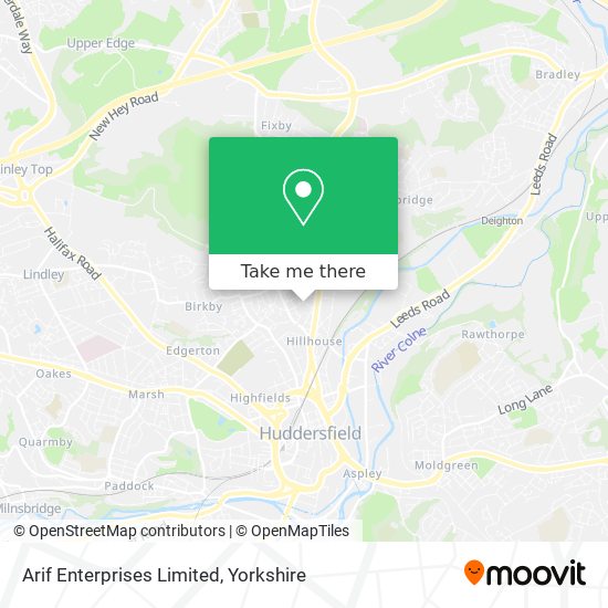 Arif Enterprises Limited map