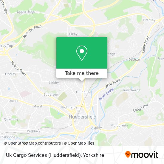 Uk Cargo Services (Huddersfield) map