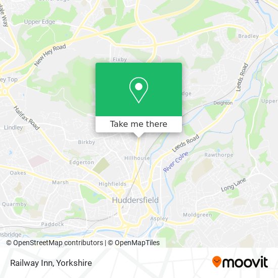 Railway Inn map