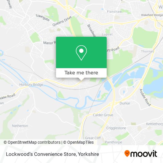 Lockwood's Convenience Store map