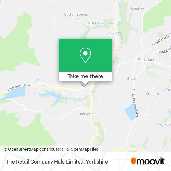 The Retail Company Hale Limited map