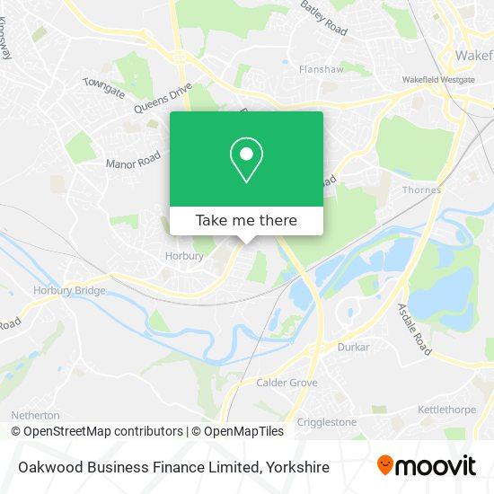 Oakwood Business Finance Limited map