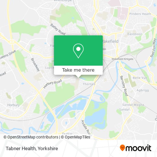 Tabner Health map