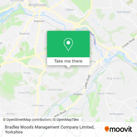 Bradley Woods Management Company Limited map