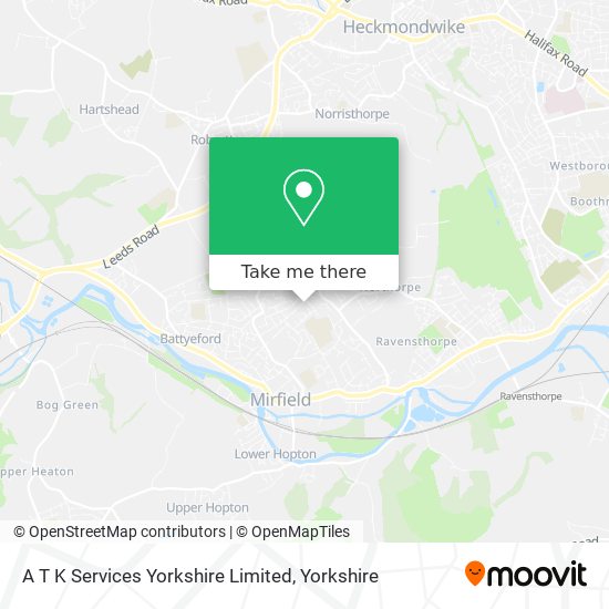 A T K Services Yorkshire Limited map