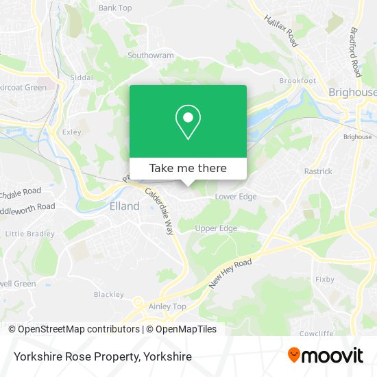 Yorkshire Rose Property map