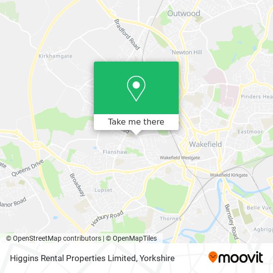 Higgins Rental Properties Limited map