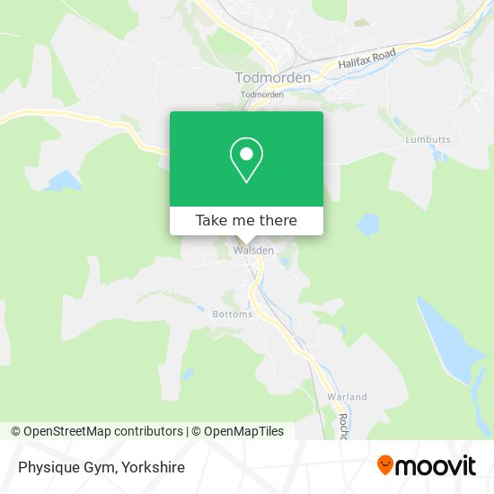 Physique Gym map