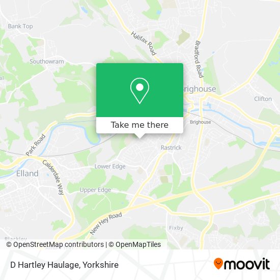 D Hartley Haulage map