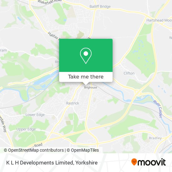 K L H Developments Limited map