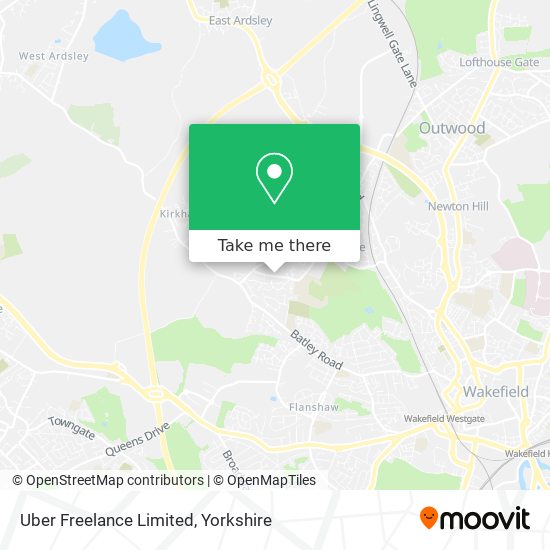Uber Freelance Limited map