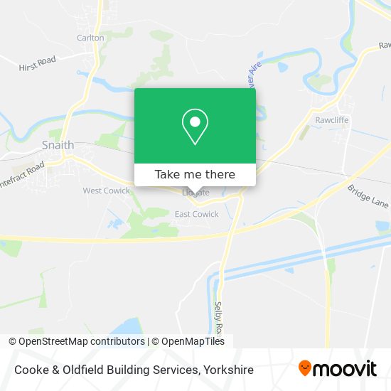 Cooke & Oldfield Building Services map