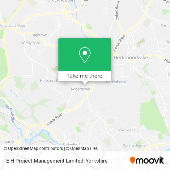 E H Project Management Limited map