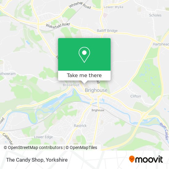 The Candy Shop map