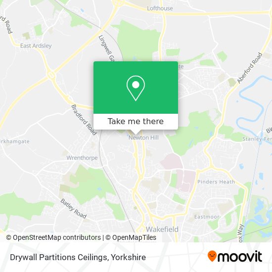 How to get to Drywall Partitions Ceilings in Wakefield by Bus or Train?