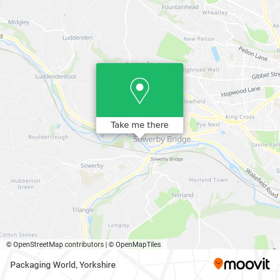 Packaging World map