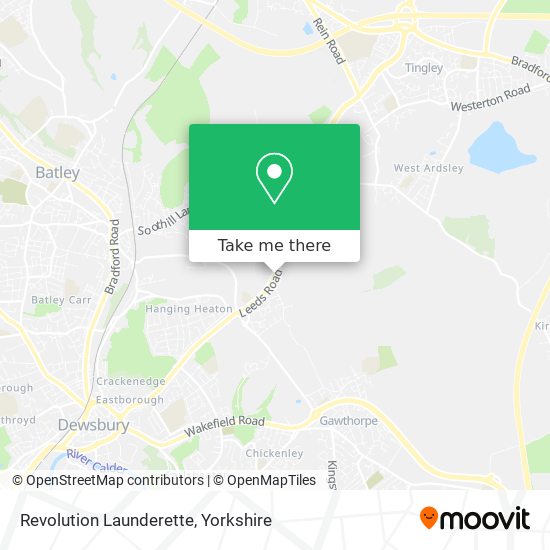 Revolution Launderette map