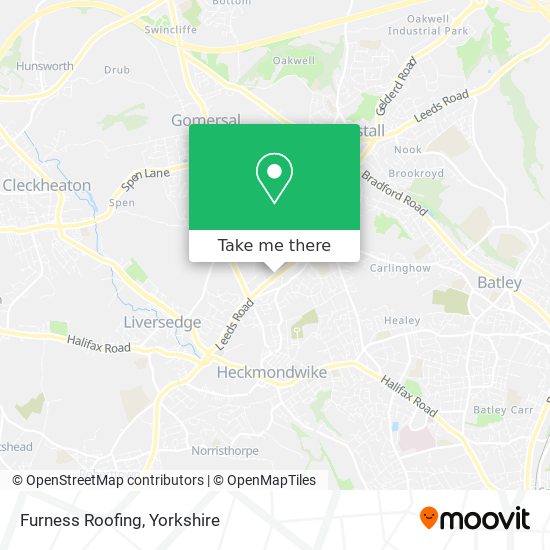 Furness Roofing map